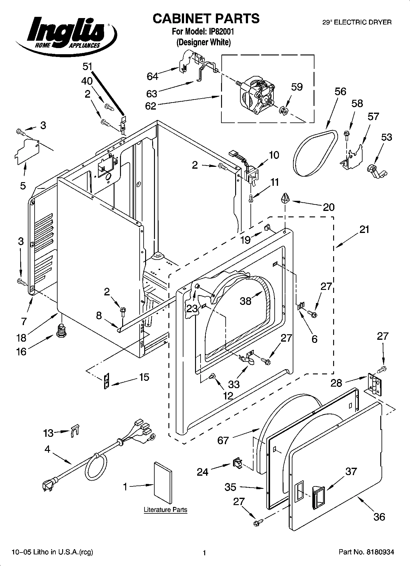01 - CABINET PARTS