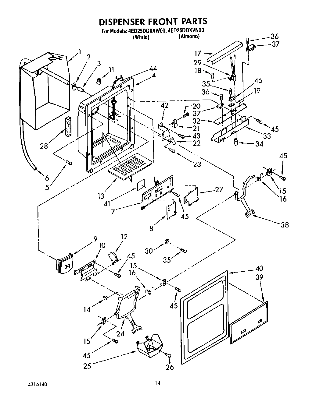 09 - DISPENSER FRONT