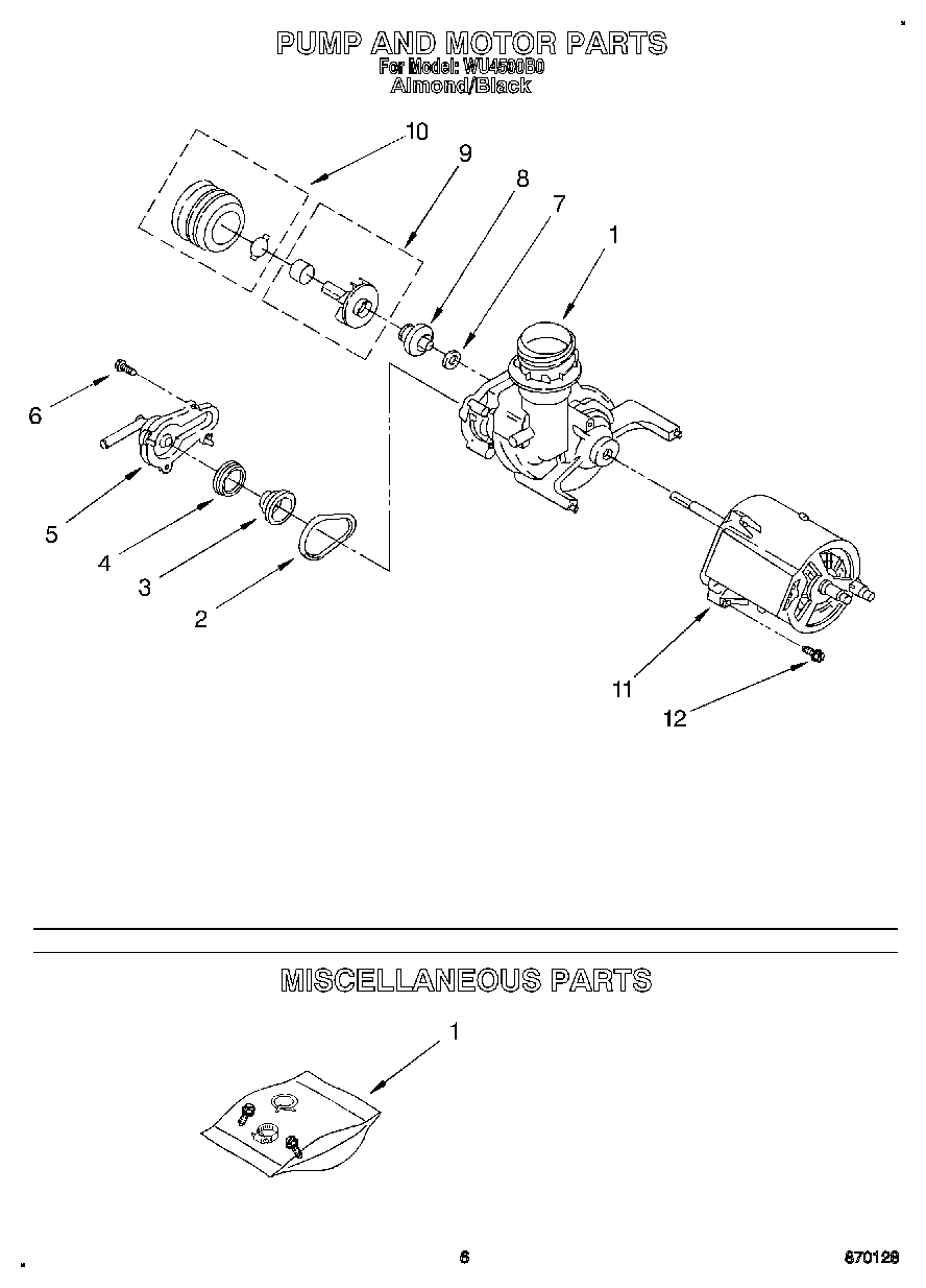 05 - PUMP AND MOTOR, MISCELLANEOUS