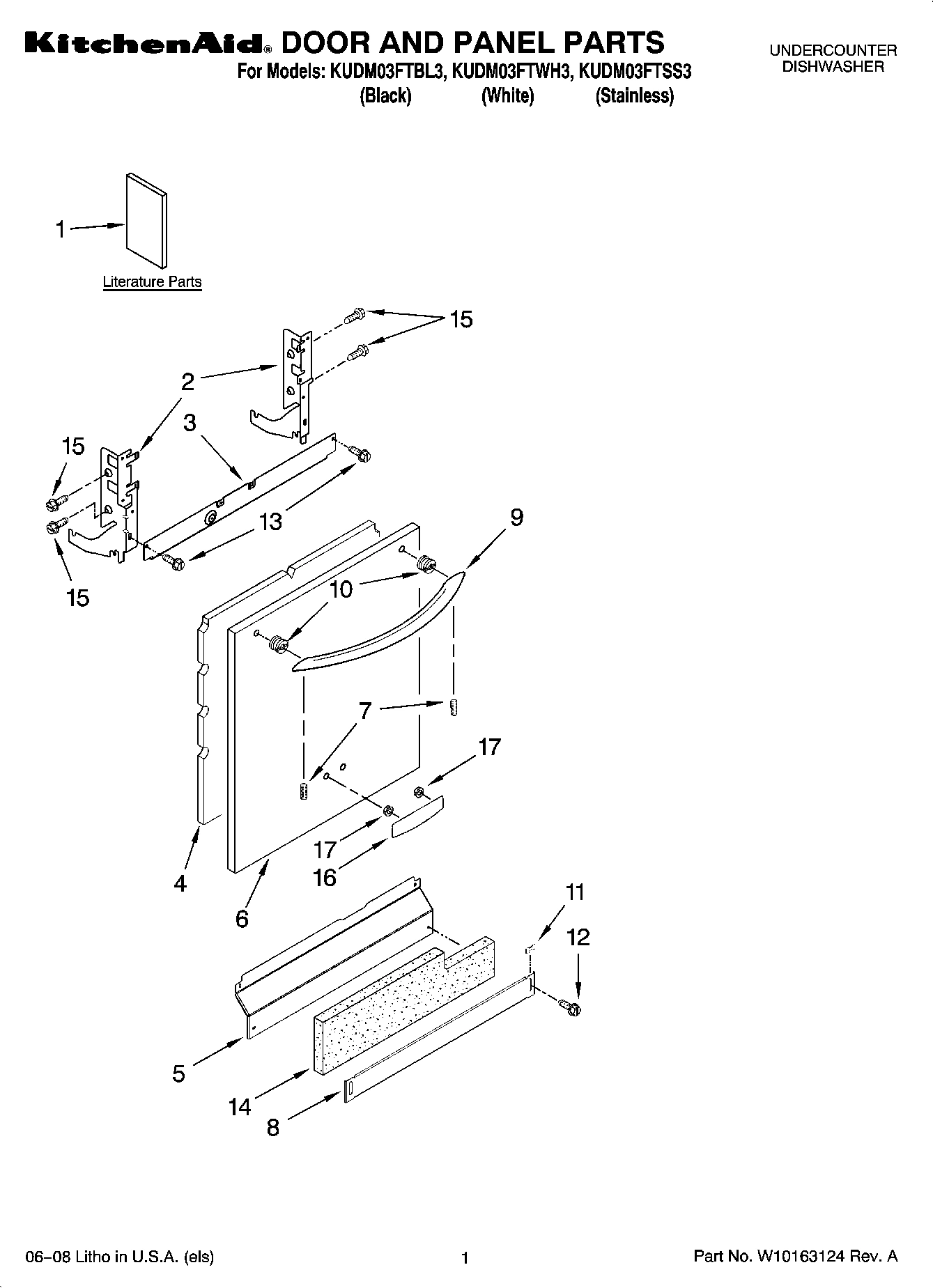 01 - DOOR AND PANEL PARTS