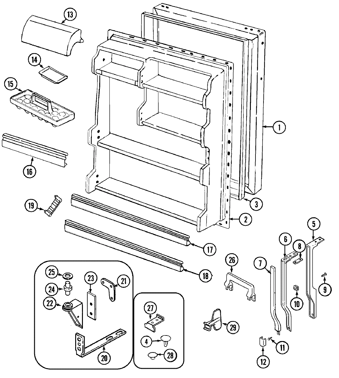 05 - FRESH FOOD DOOR