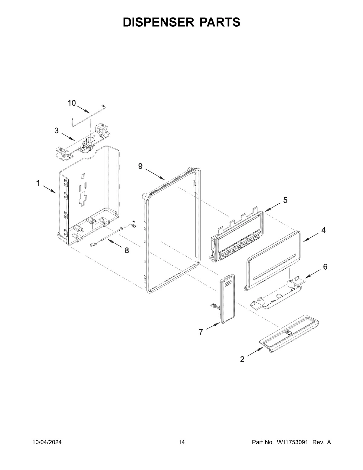 08 - DISPENSER PARTS