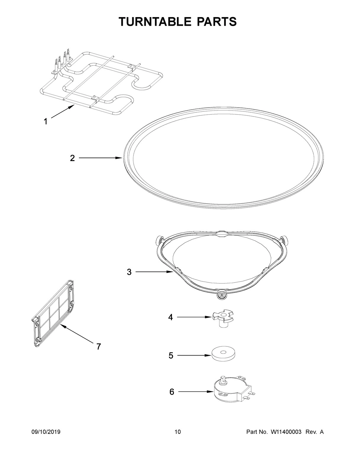 06 - TURNTABLE PARTS