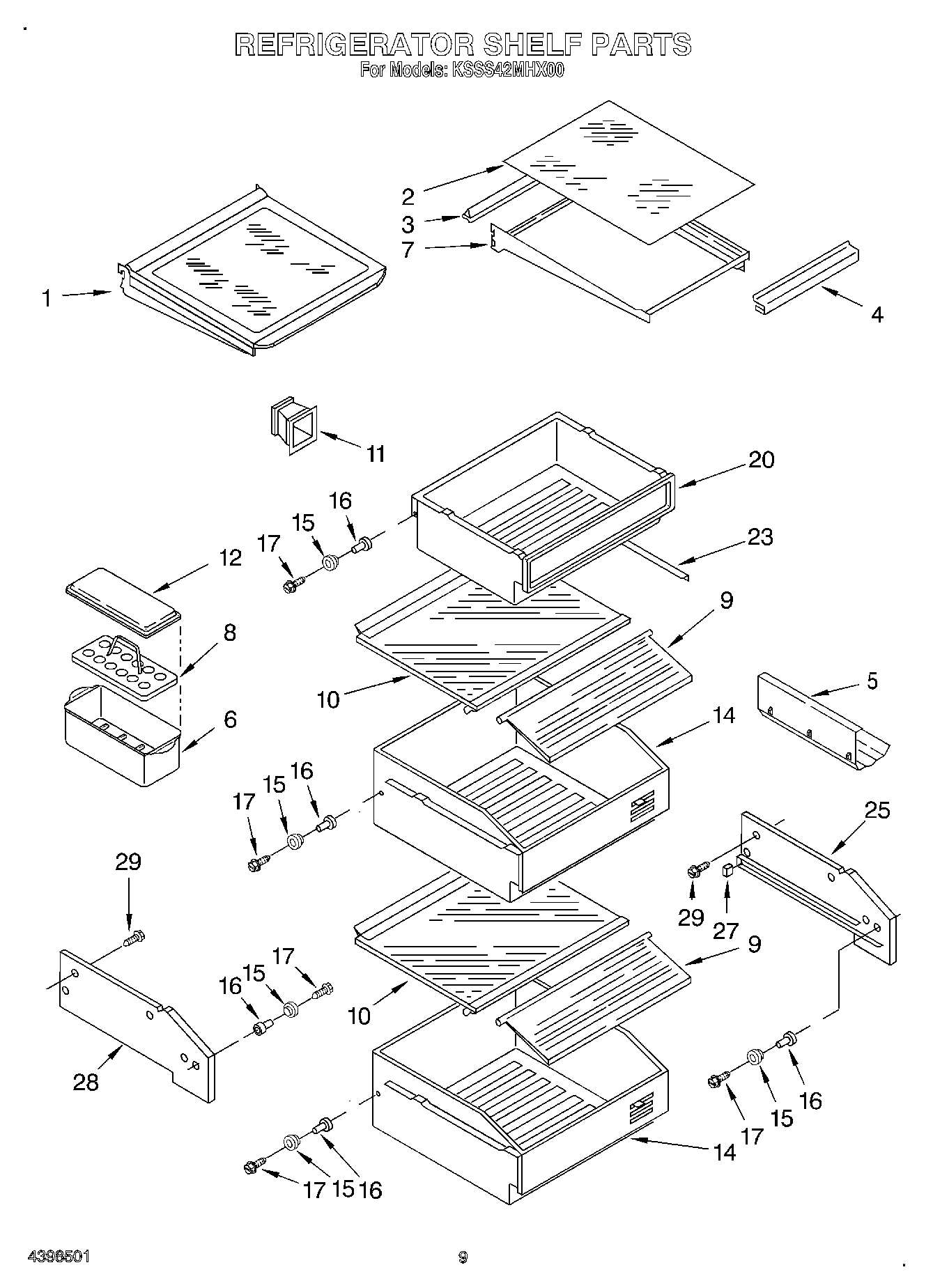 07 - REFRIGERATOR SHELF