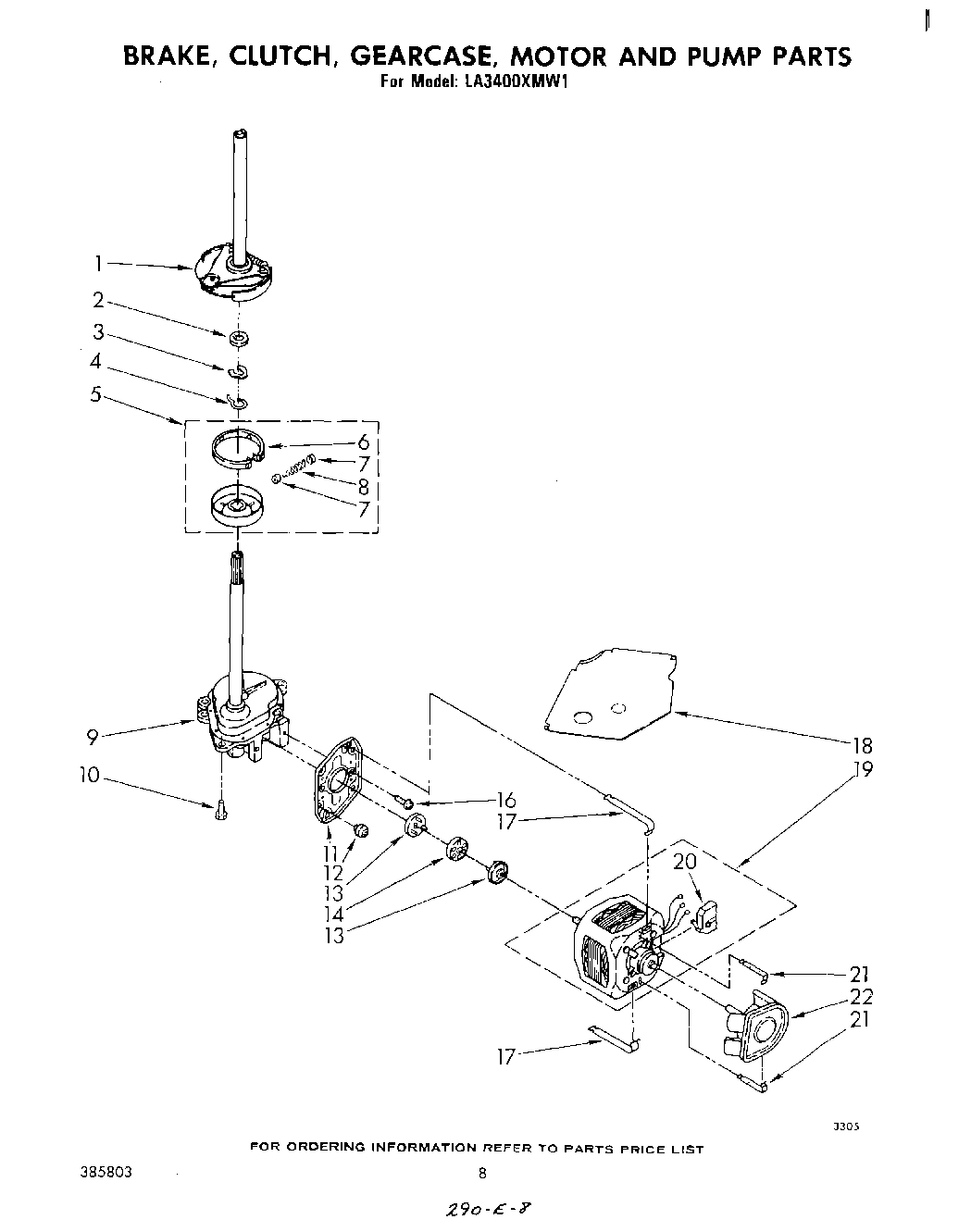 06 - BRAKE, CLUTCH, GEARCASE, MOTOR AND PUMP