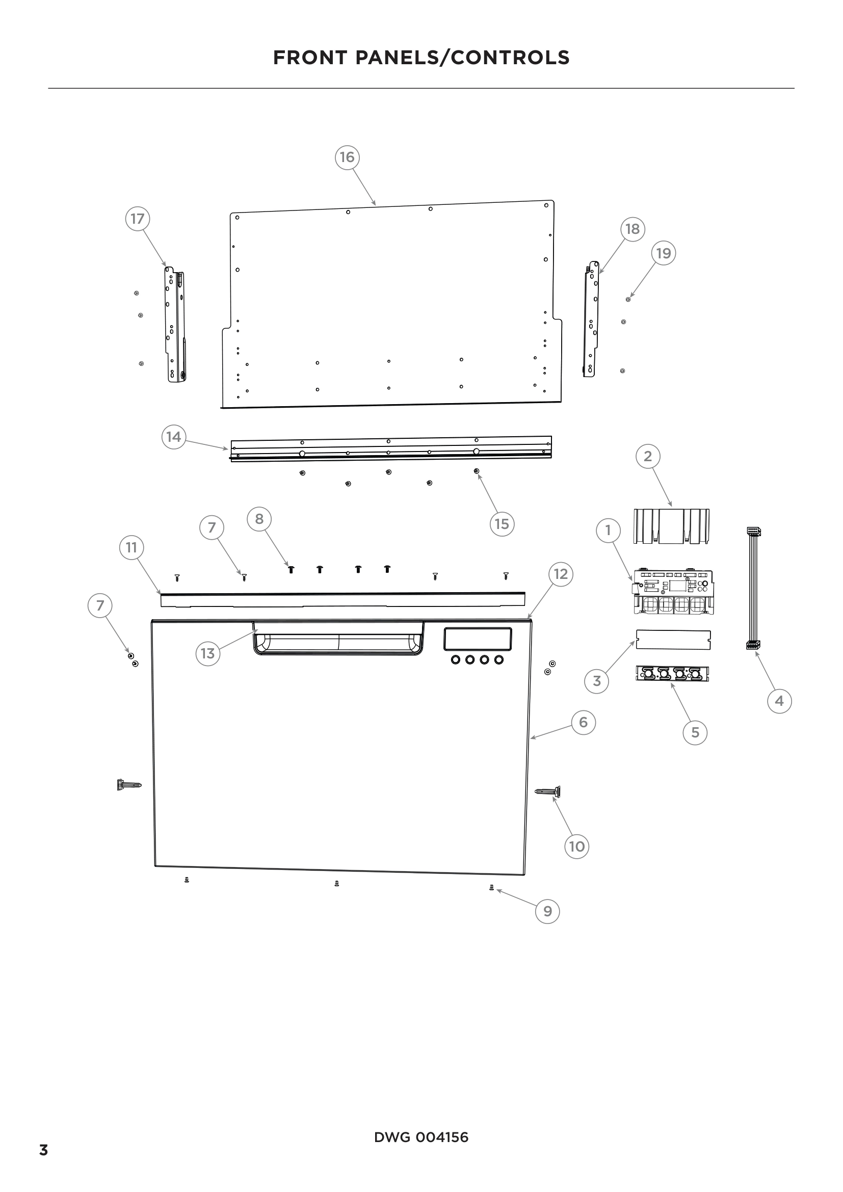 FRONT PANELS/CONTROLS