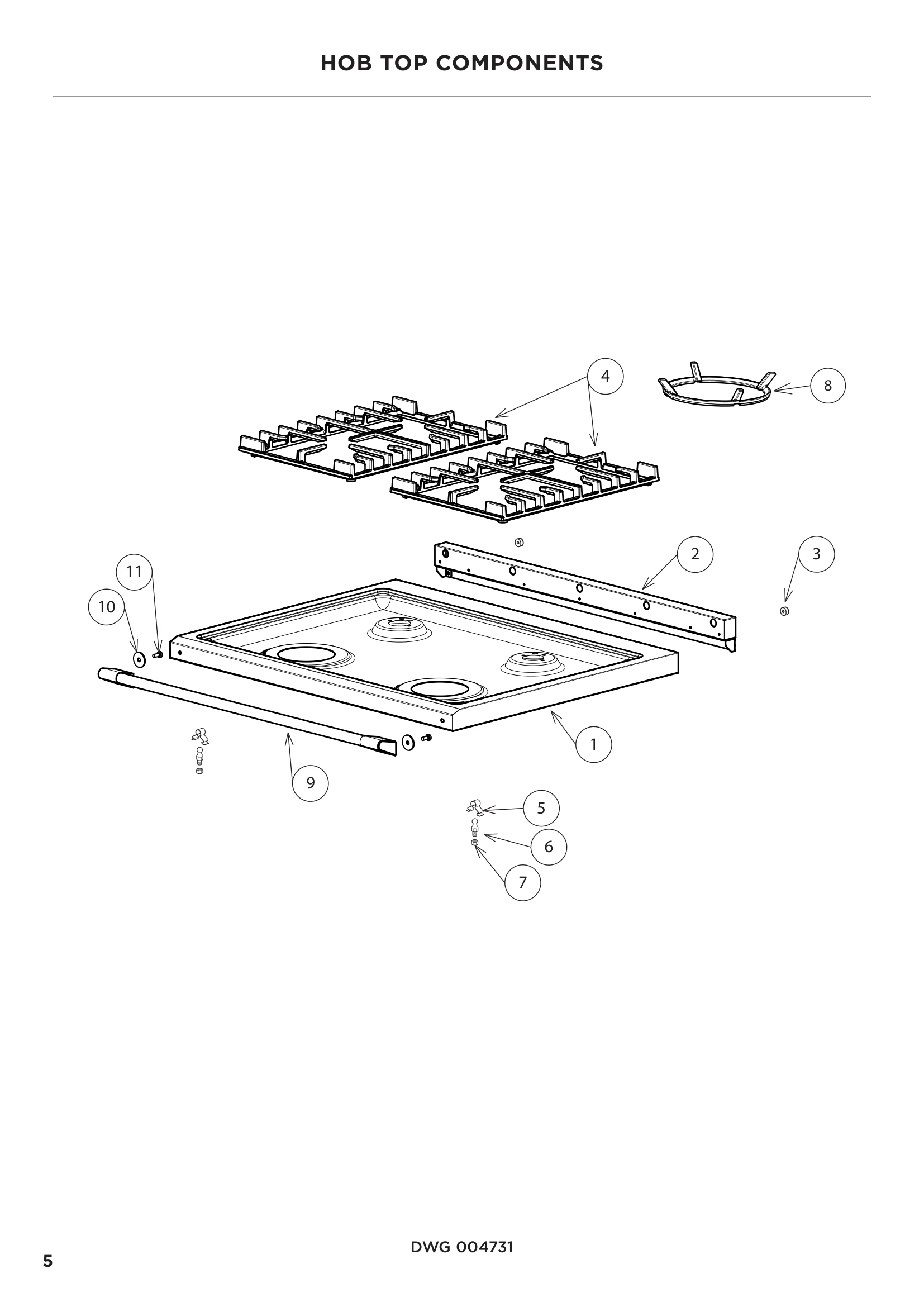HOBTOP COMPONENTS