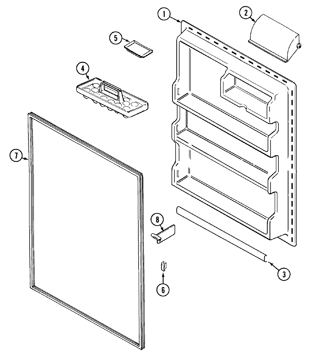 06 - FRESH FOOD INNER DOOR