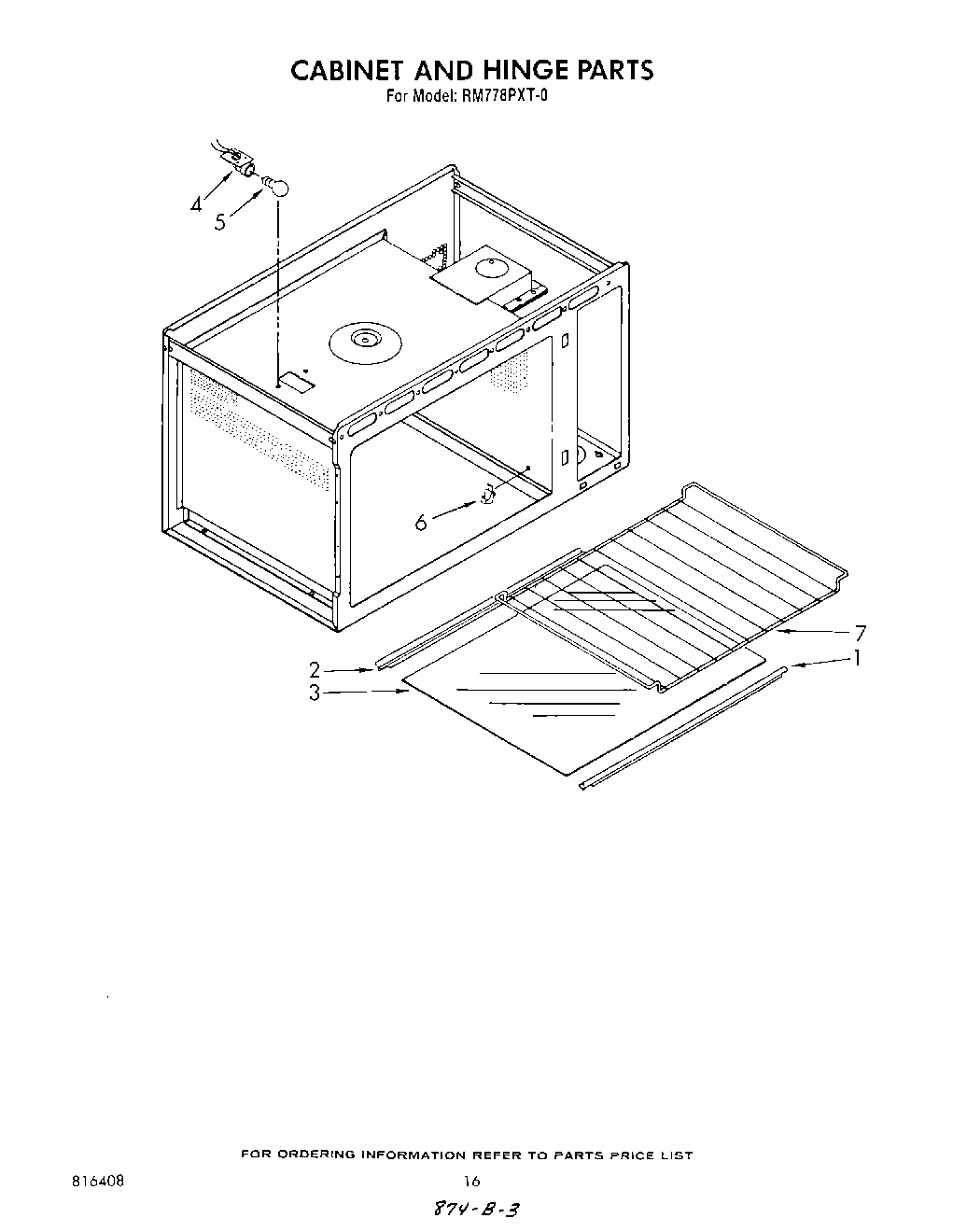 11 - CABINET AND HINGE