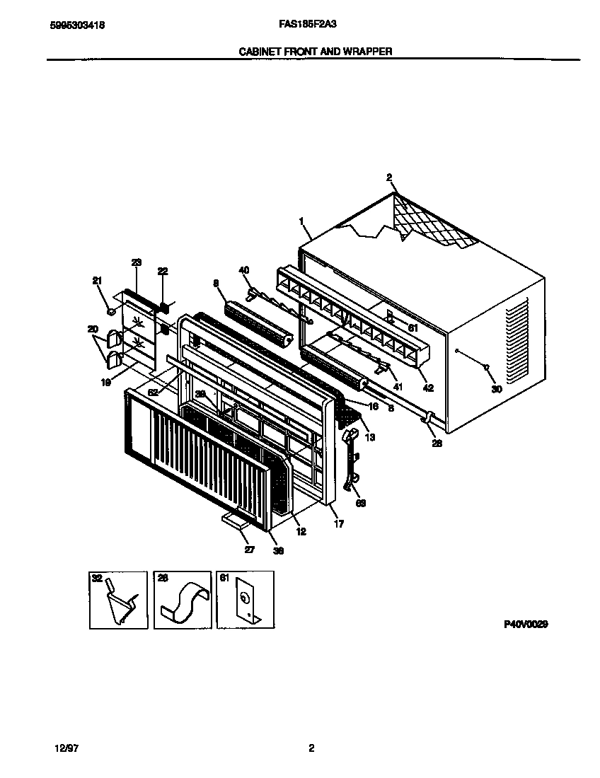 02 - CABINET  FRONT  AND  WRAPPER