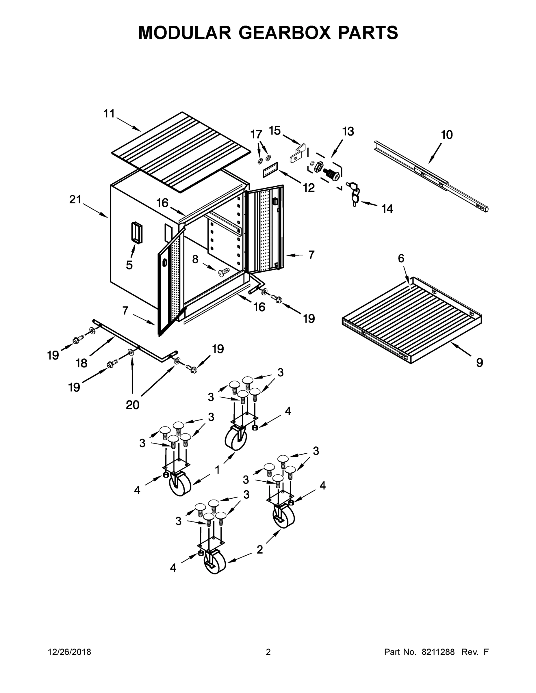 02 - MODULAR GEARBOX PARTS