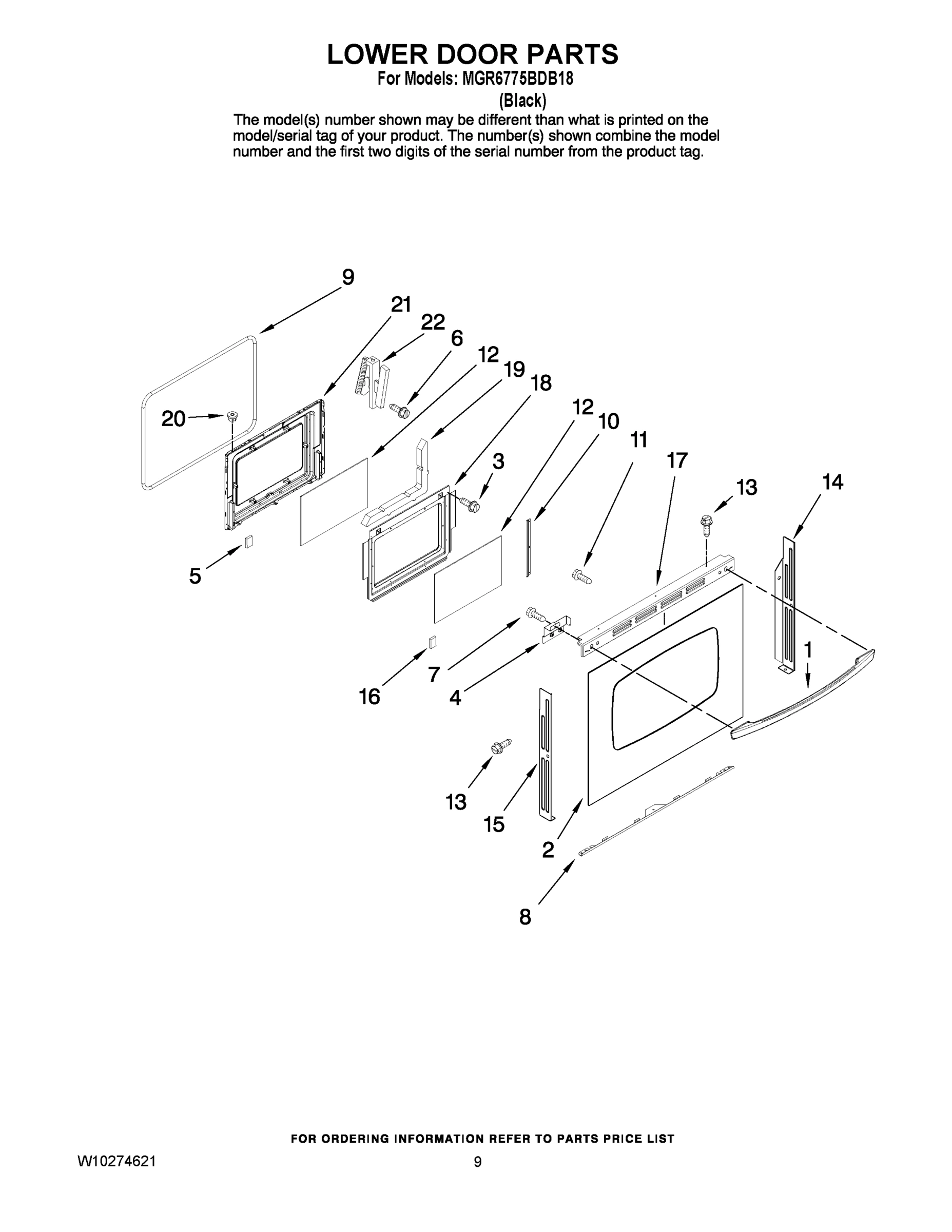 06 - LOWER DOOR PARTS