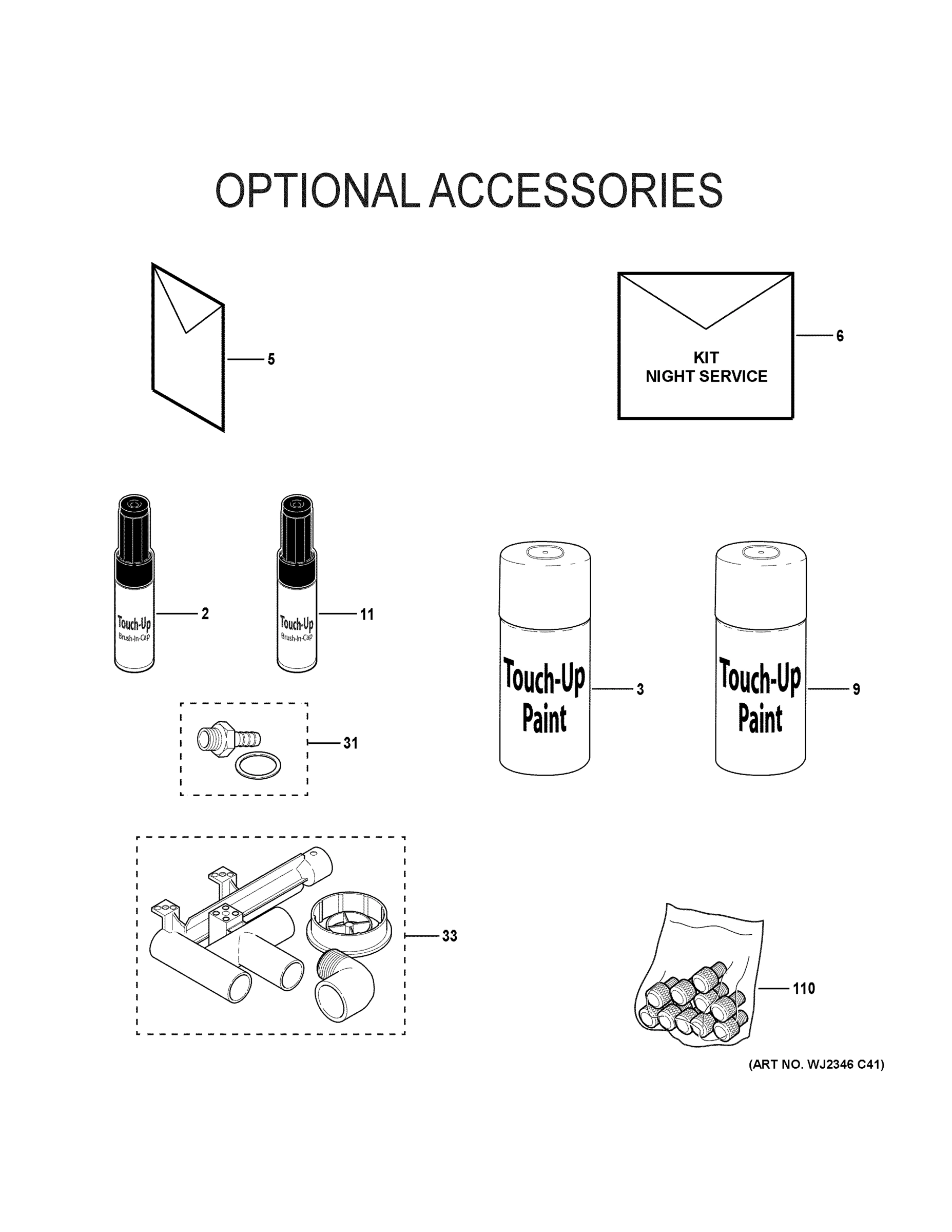 OPTIONAL ACCESSORIES