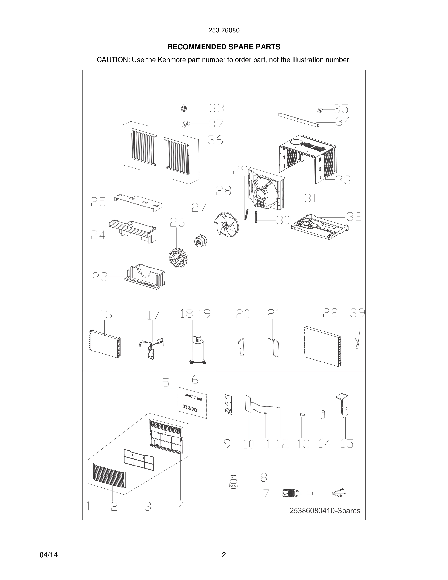 03 - RECOMMENDED SPARE PARTS