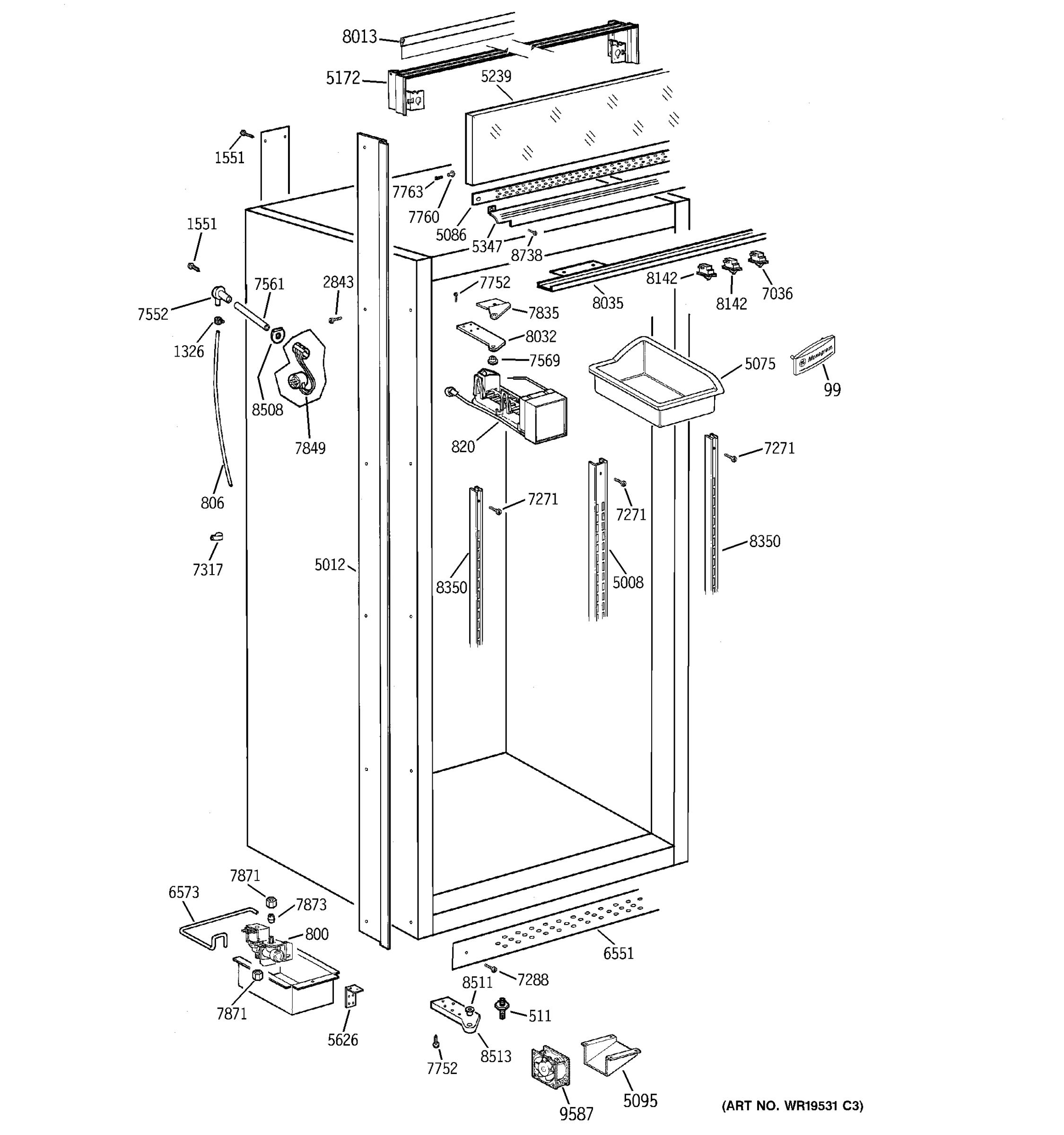 CABINET PARTS (1)
