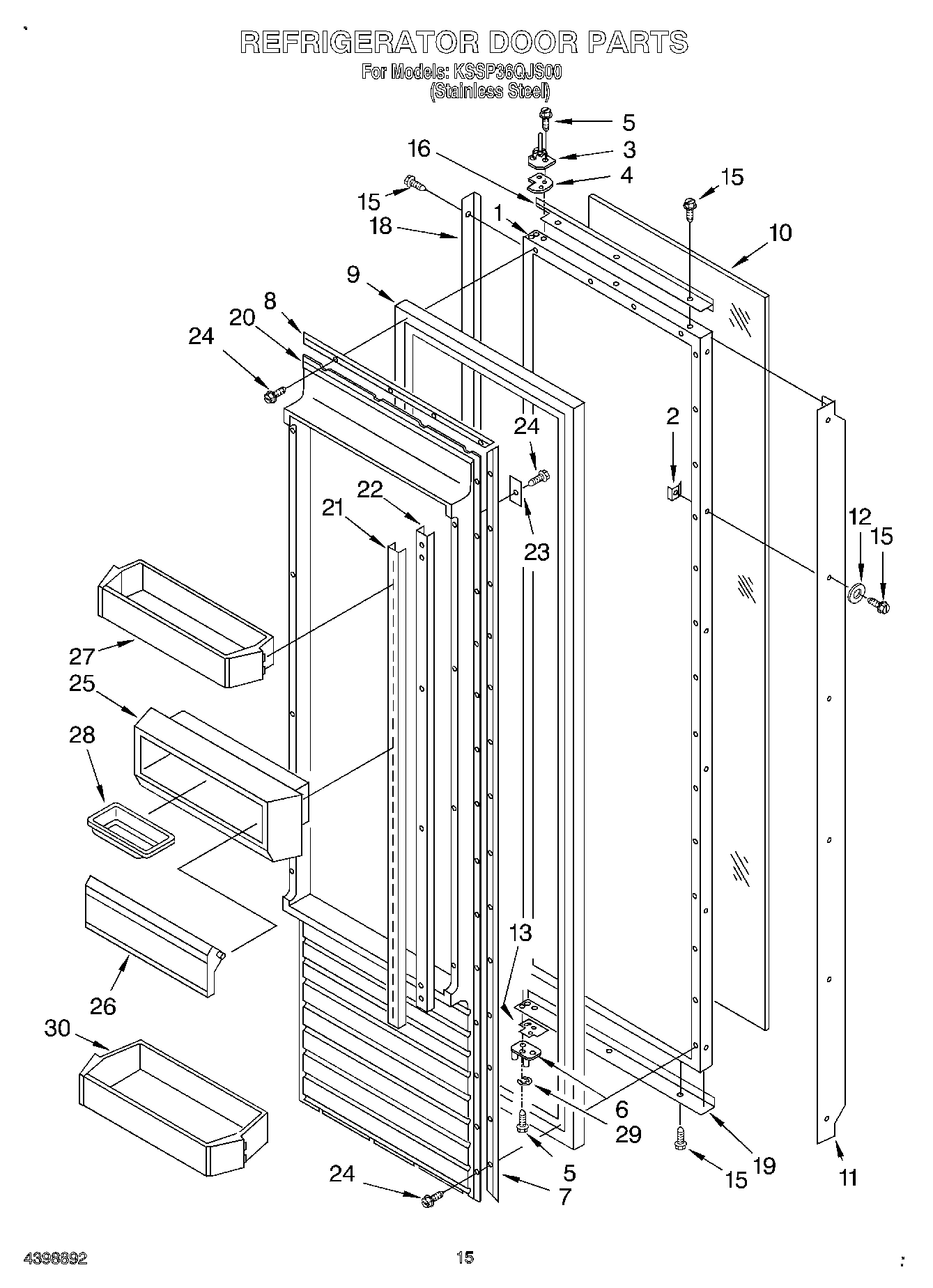 11 - REFRIGERATOR DOOR