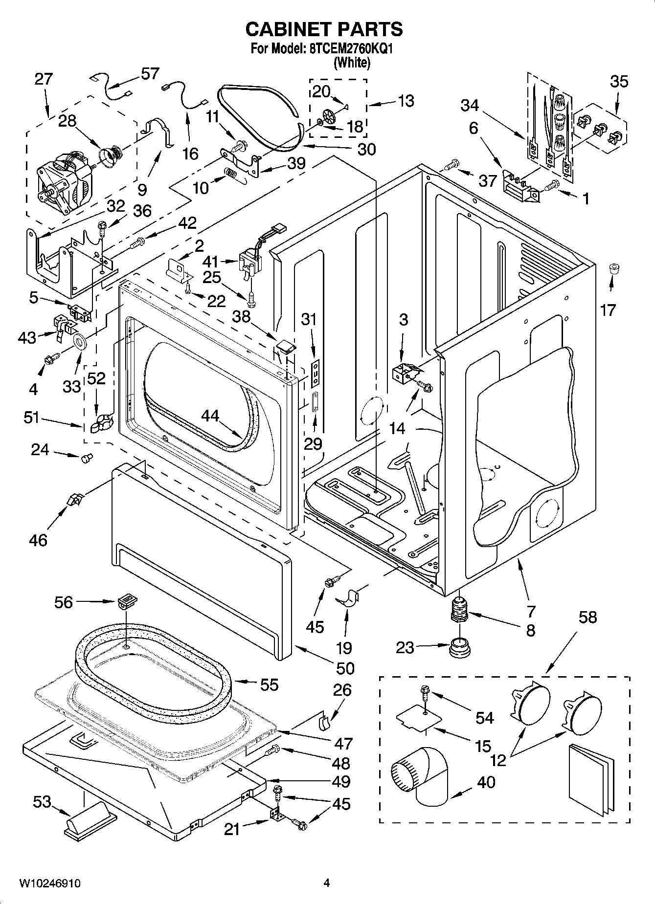 02 - CABINET PARTS