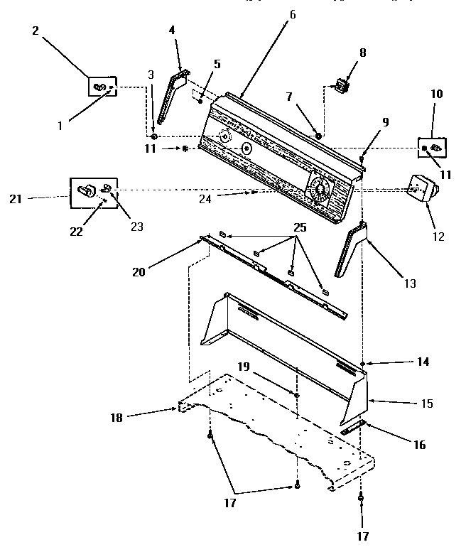 03 - CONTROL PANEL, CONTROL HOOD AND CONTROLS