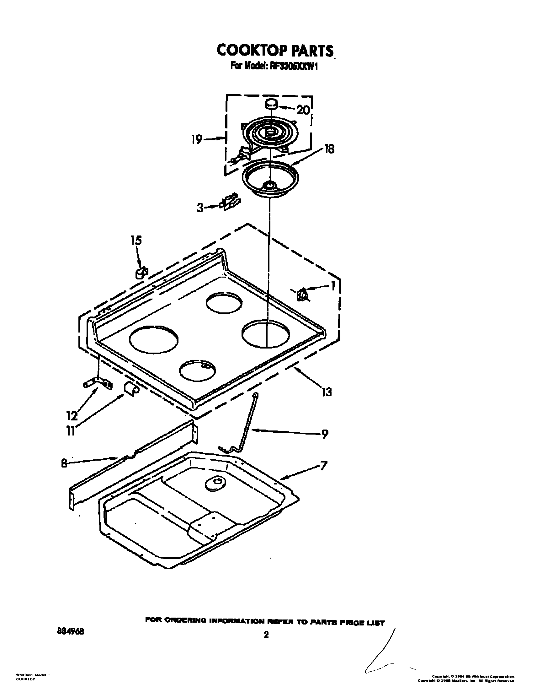 02 - COOKTOP, LIT/OPTIONAL