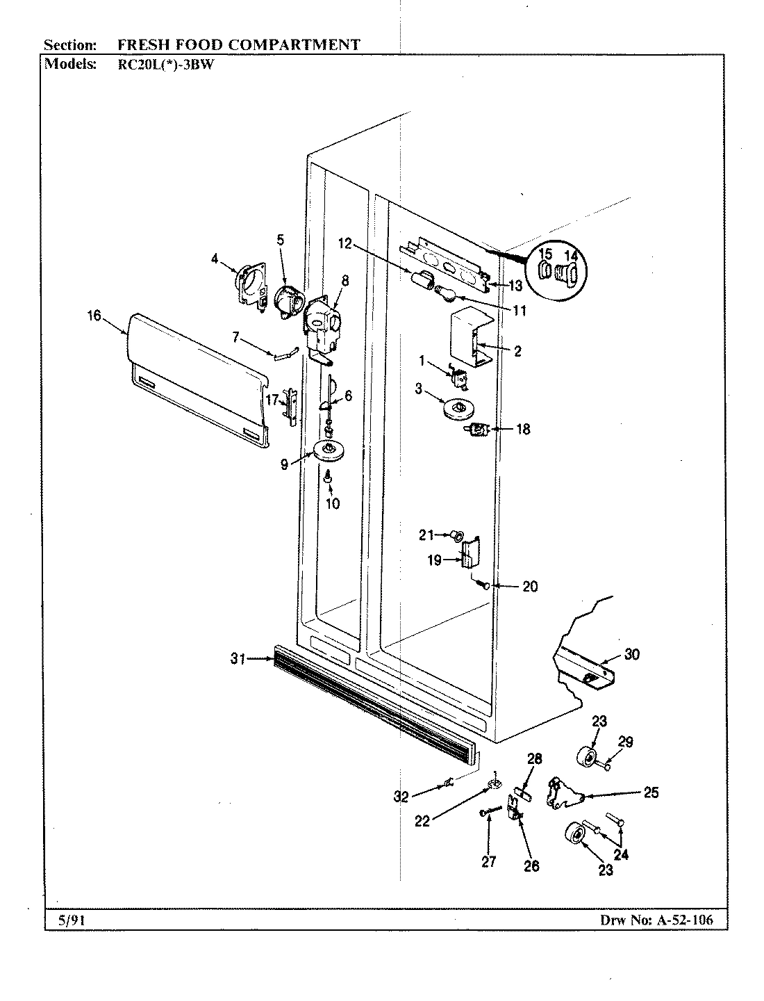 03 - FRESH FOOD COMPARTMENT