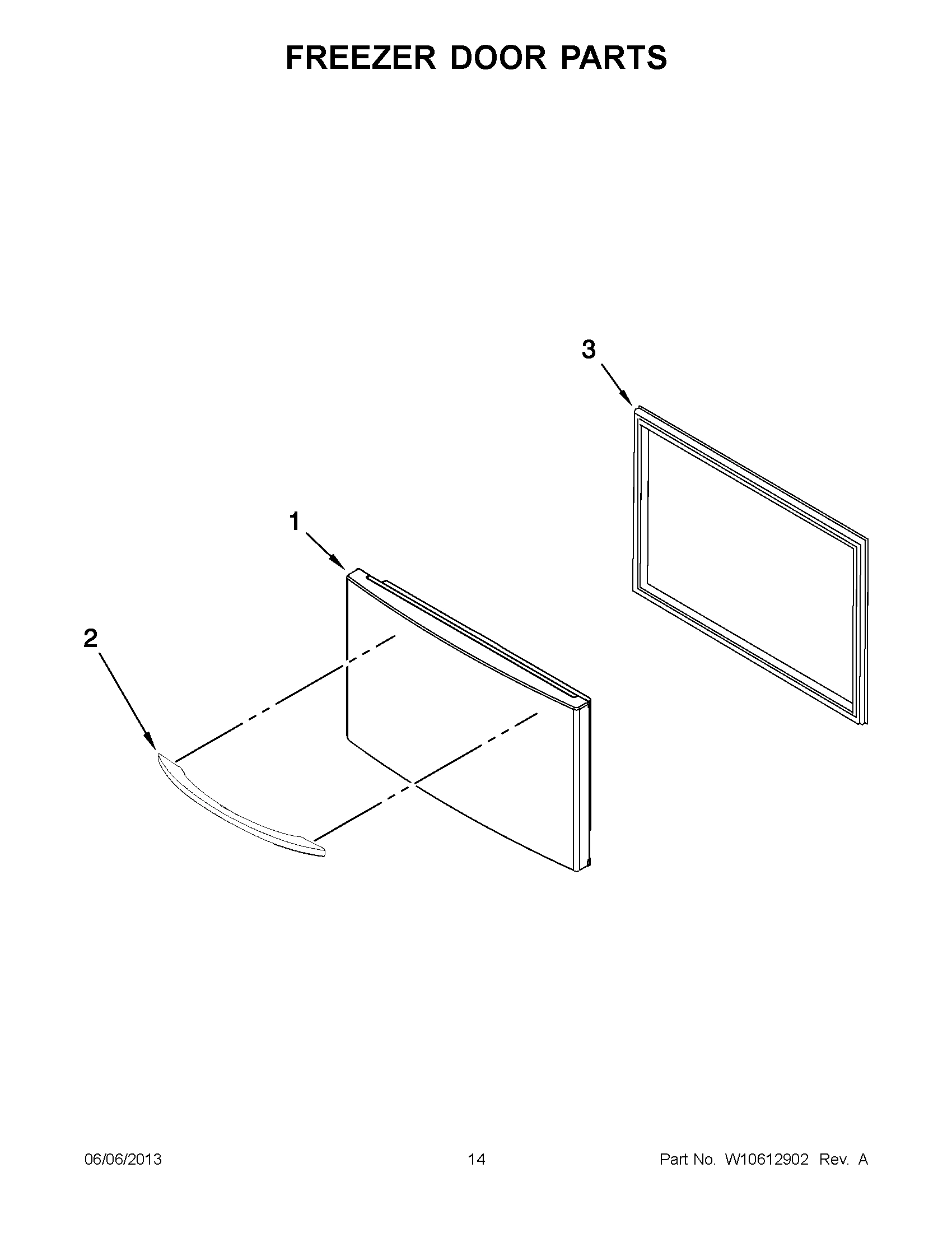 07 - FREEZER DOOR PARTS