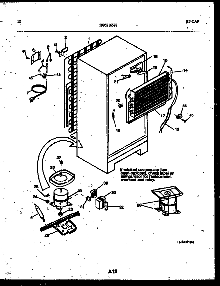07 - SYSTEM AND AUTOMATIC DEFROST PARTS