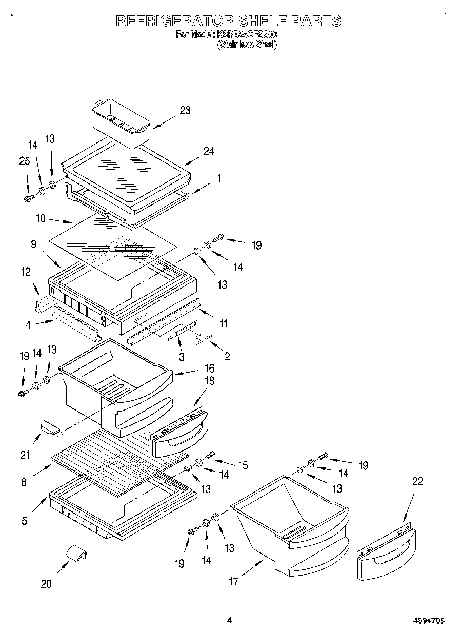 03 - REFRIGERATOR SHELF