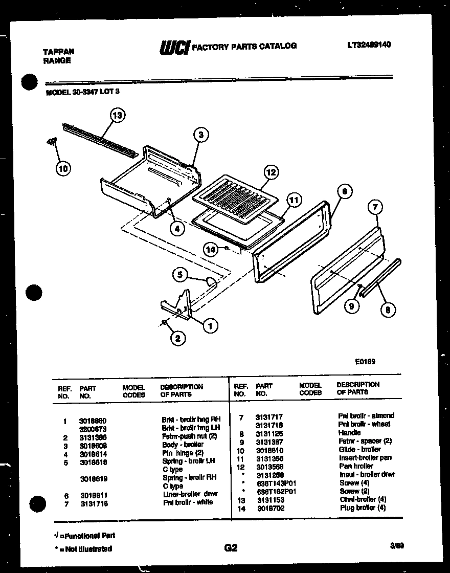 05 - BROILER DRAWER PARTS