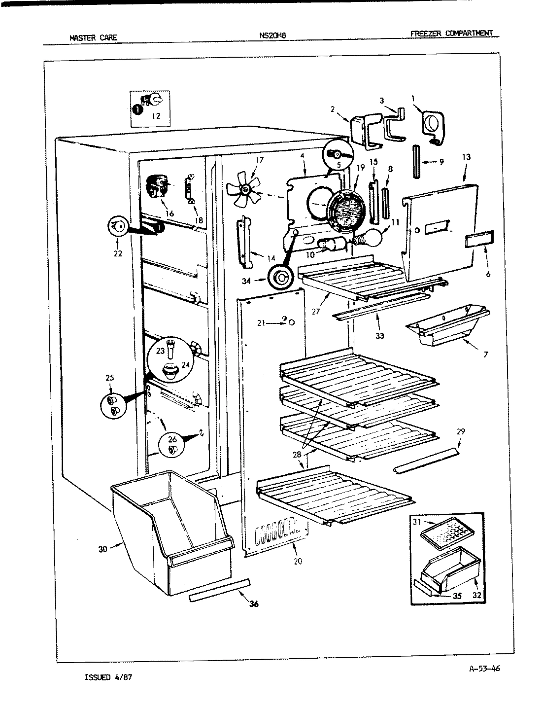 01 - FREEZER COMPARTMENT
