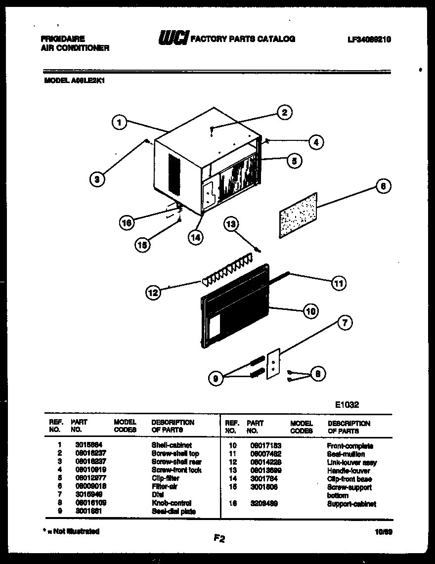 02 - CABINET PARTS