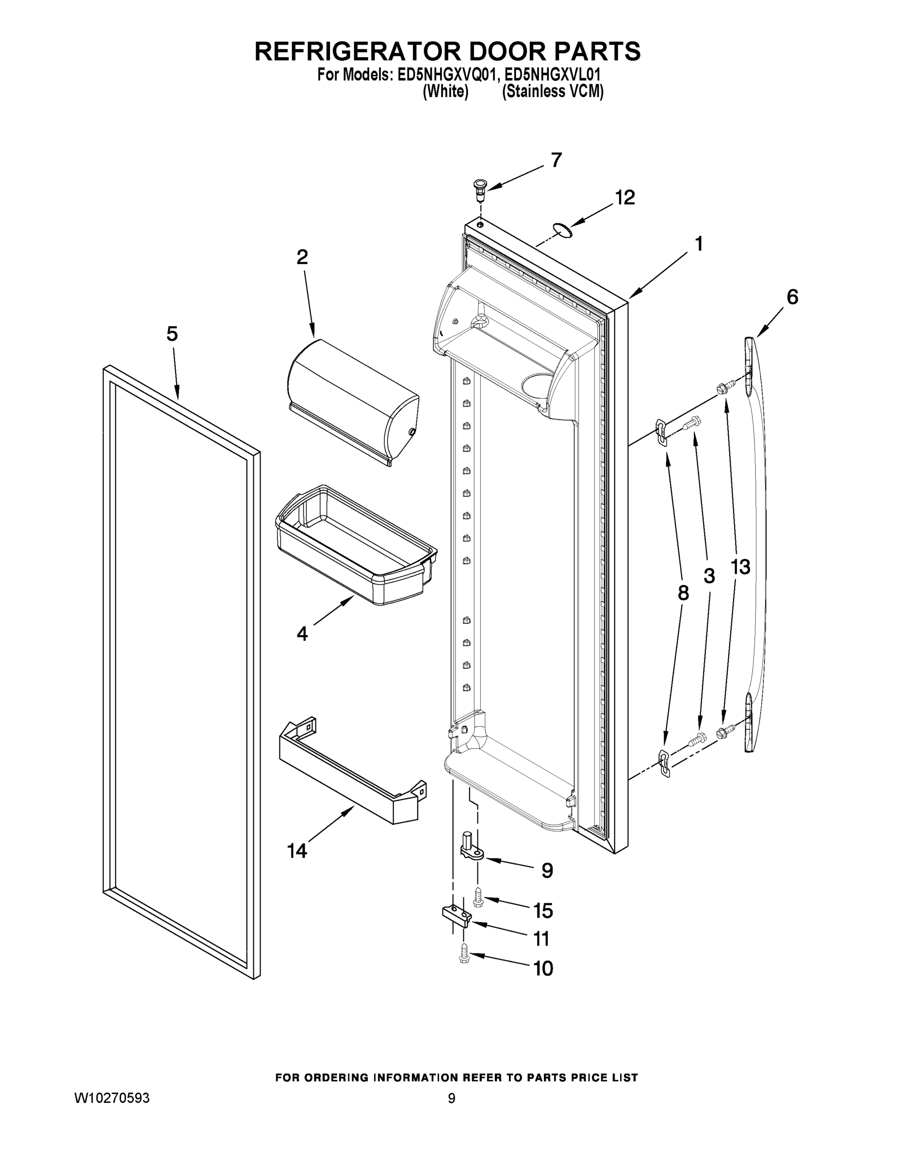 06 - REFRIGERATOR DOOR PARTS