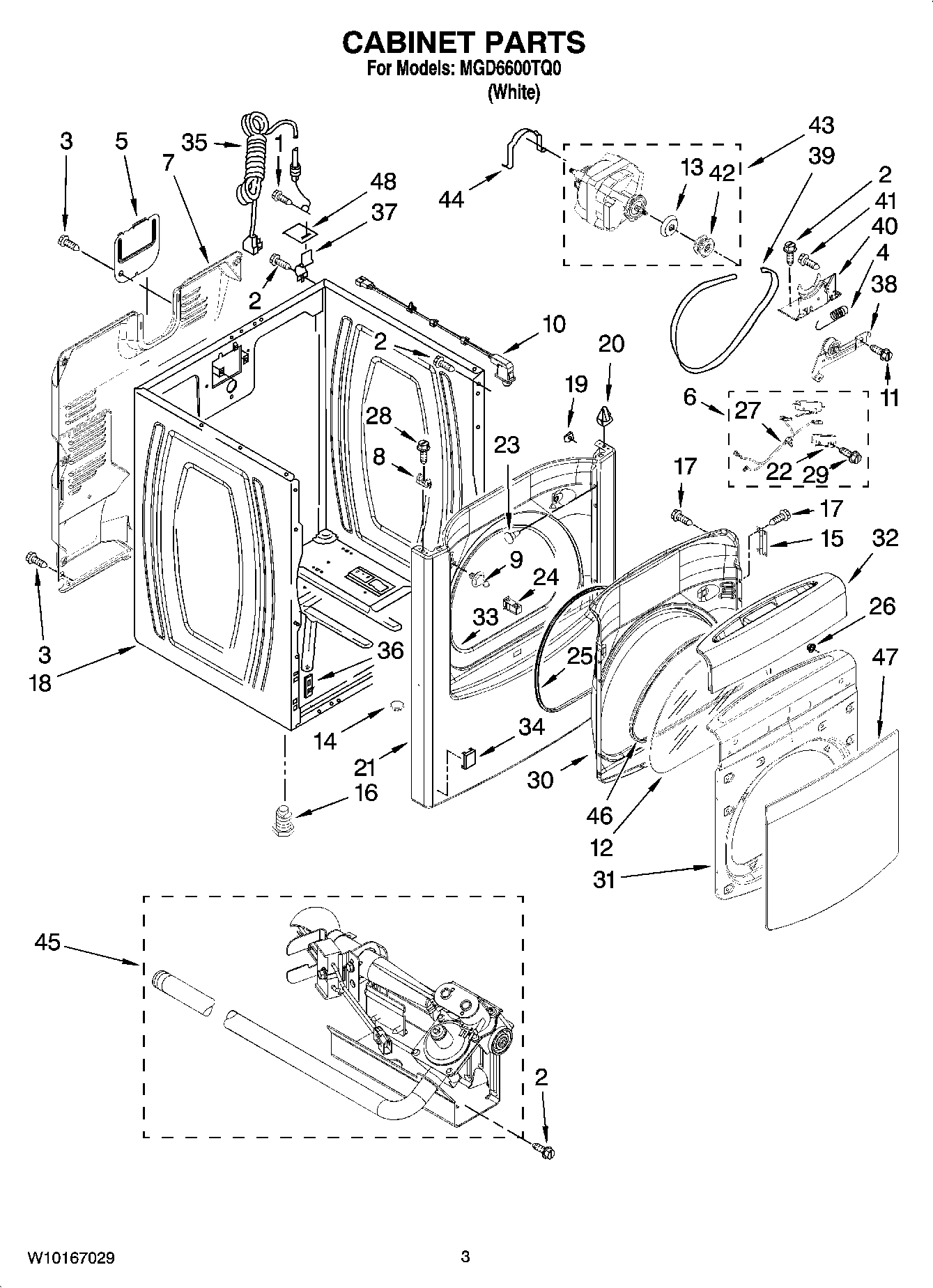 02 - CABINET PARTS