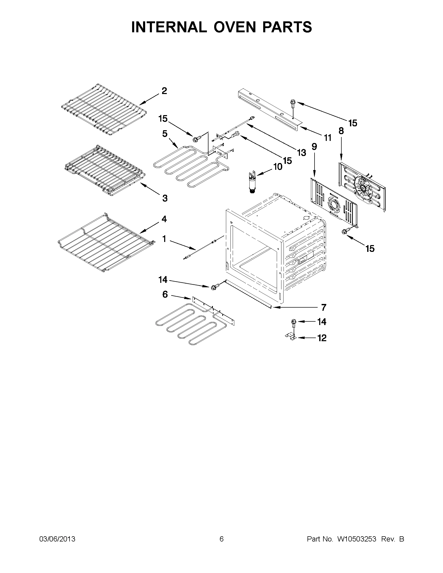 03 - INTERNAL OVEN PARTS