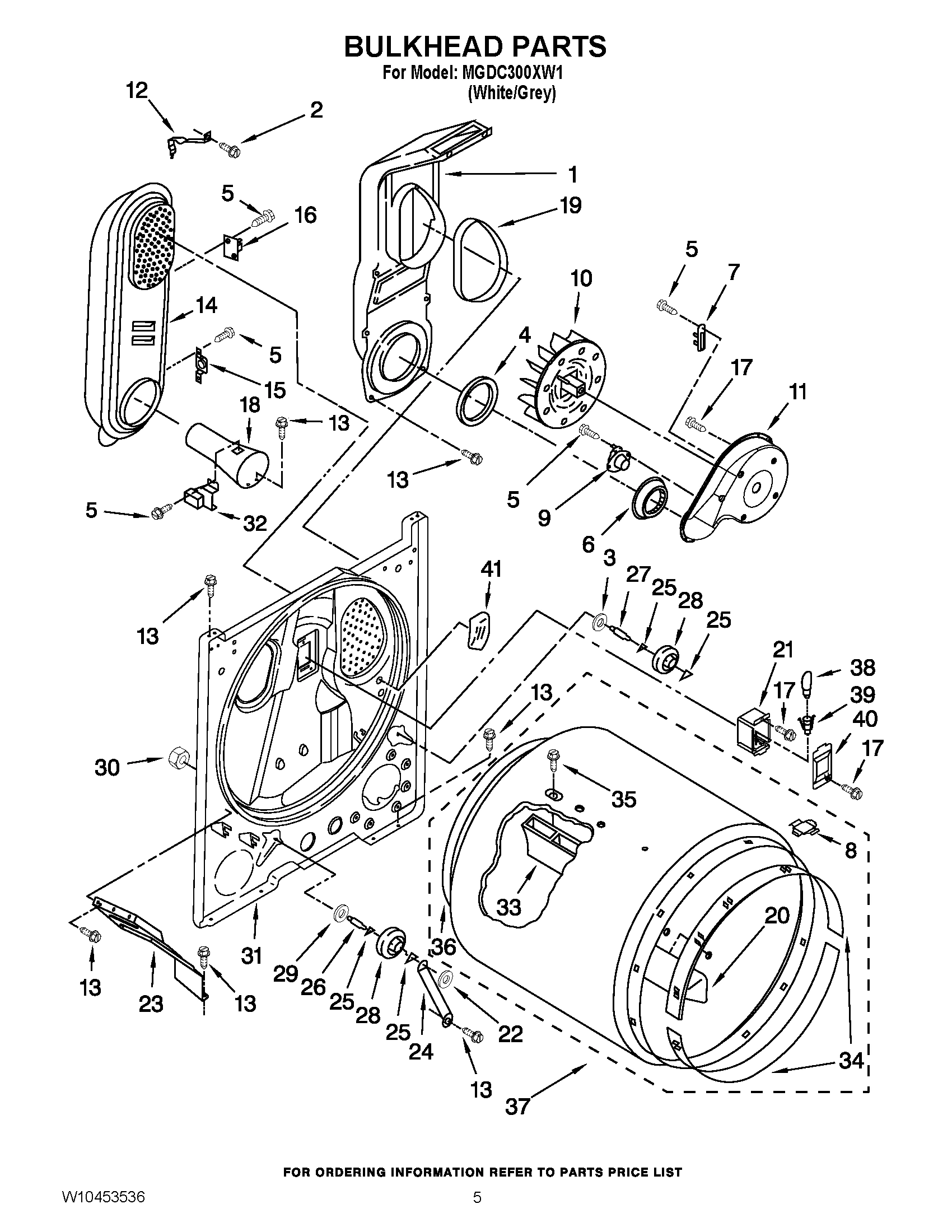 03 - BULKHEAD PARTS