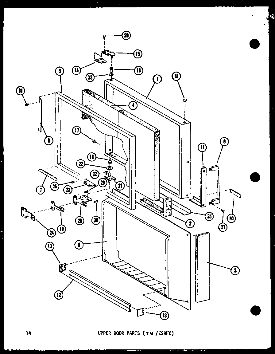 05 - UPPER DOOR PARTS (TM/ESRFC)