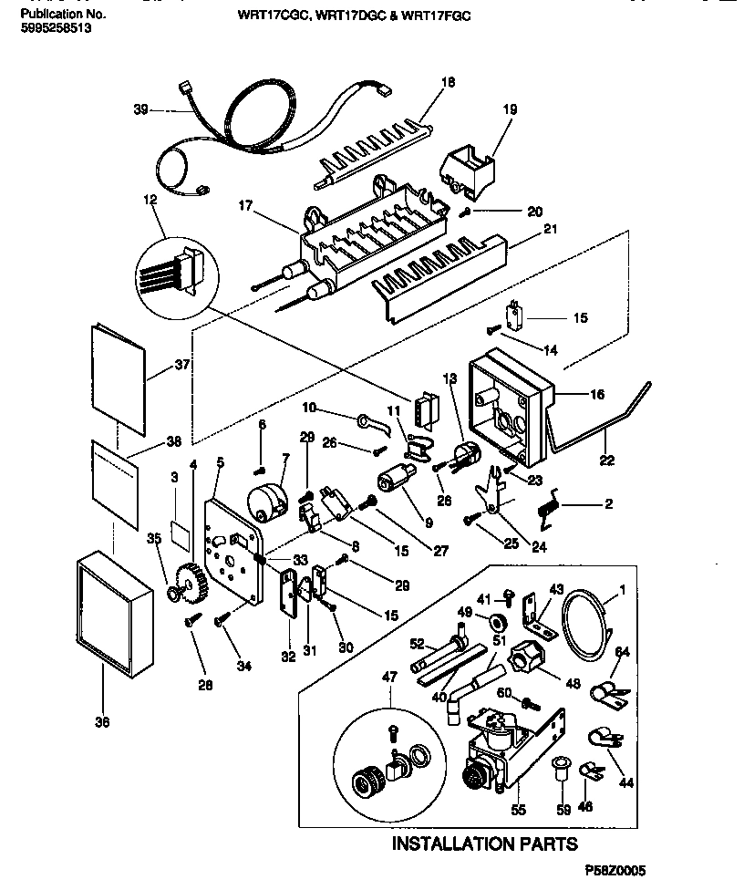 06 - ICEMAKER & INSTALLATION COMPONENTS