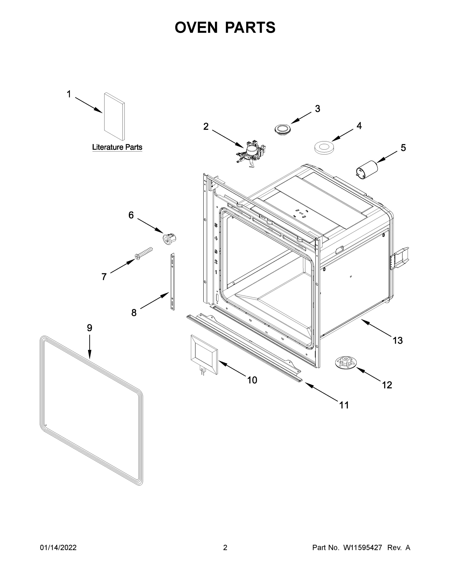 02 - OVEN PARTS