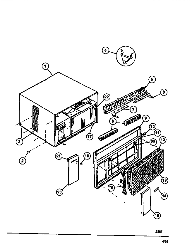 02 - CABINET FRONT  & WRAPPER