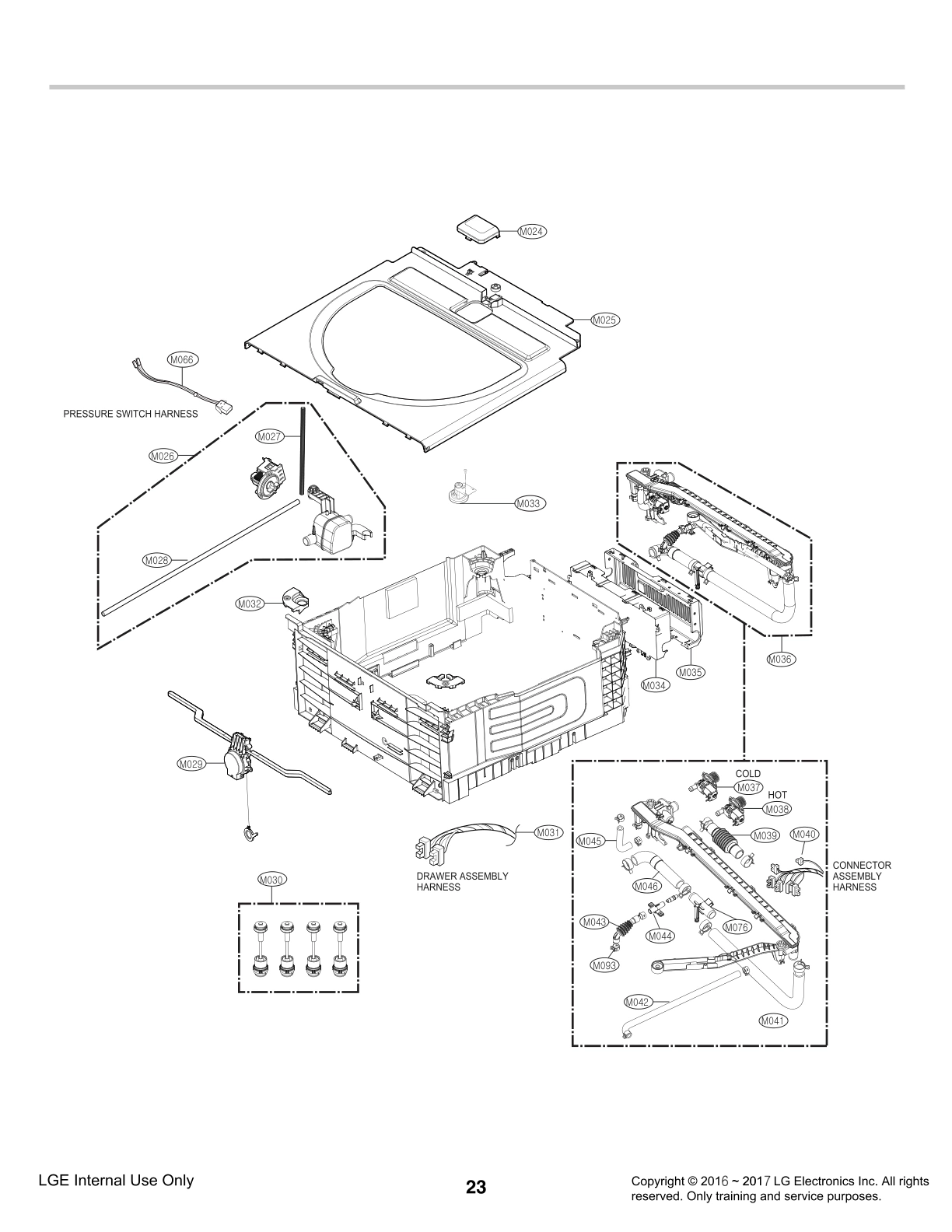 PRESSURE SWITCH HARNESS