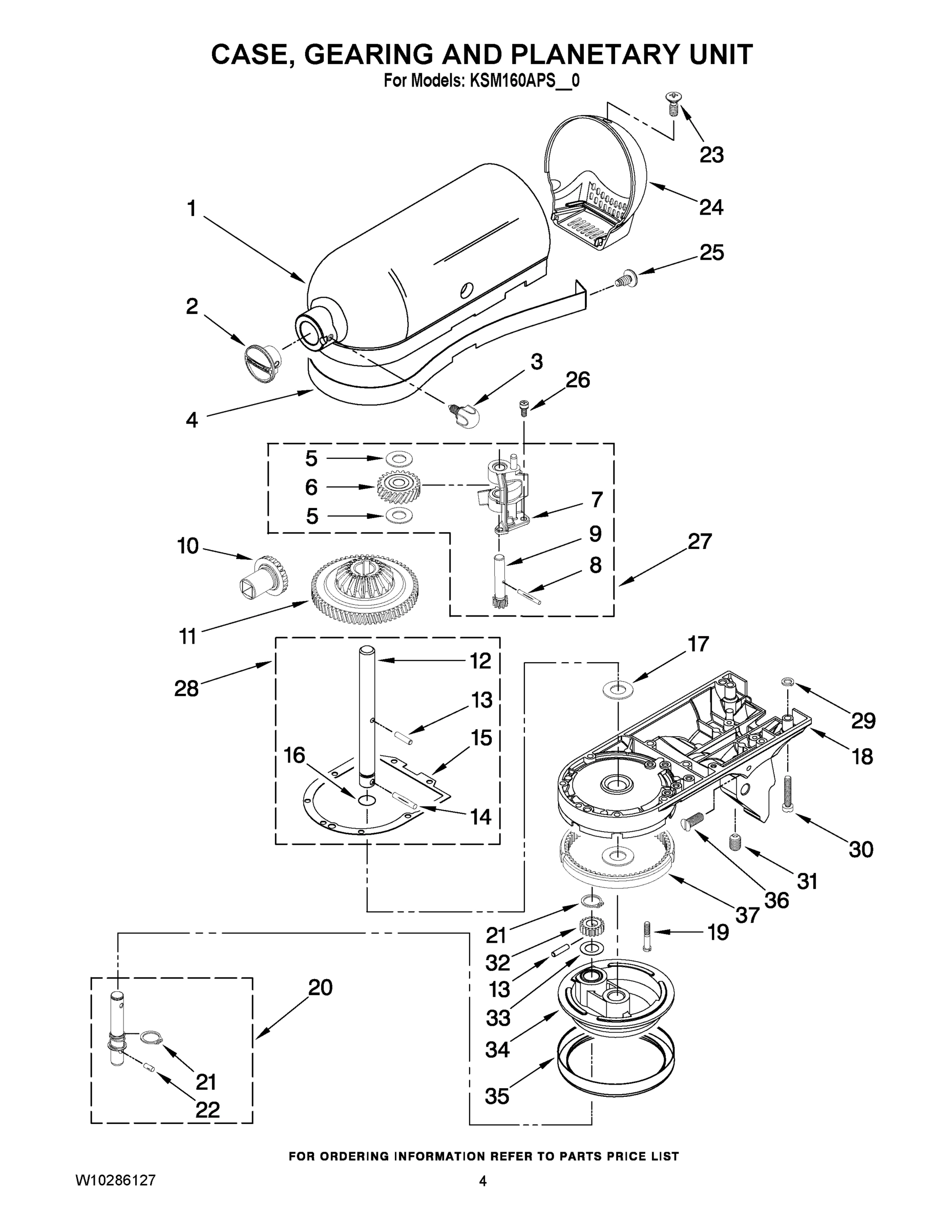 02 - CASE, GEARING AND PLANETARY UNIT