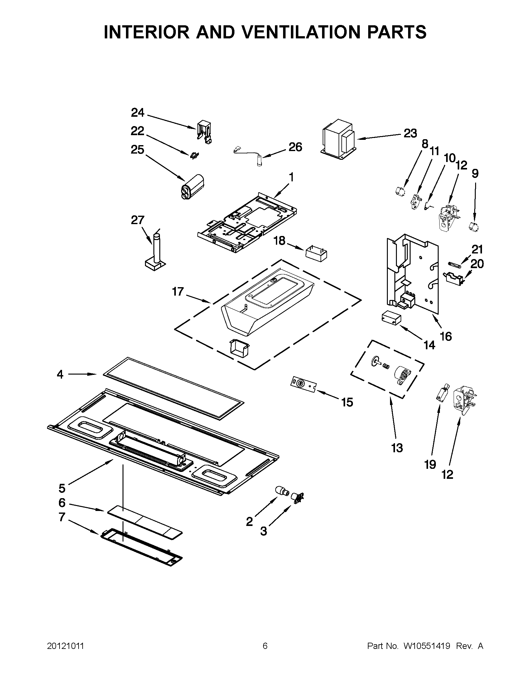 03 - INTERIOR AND VENTILATION PARTS