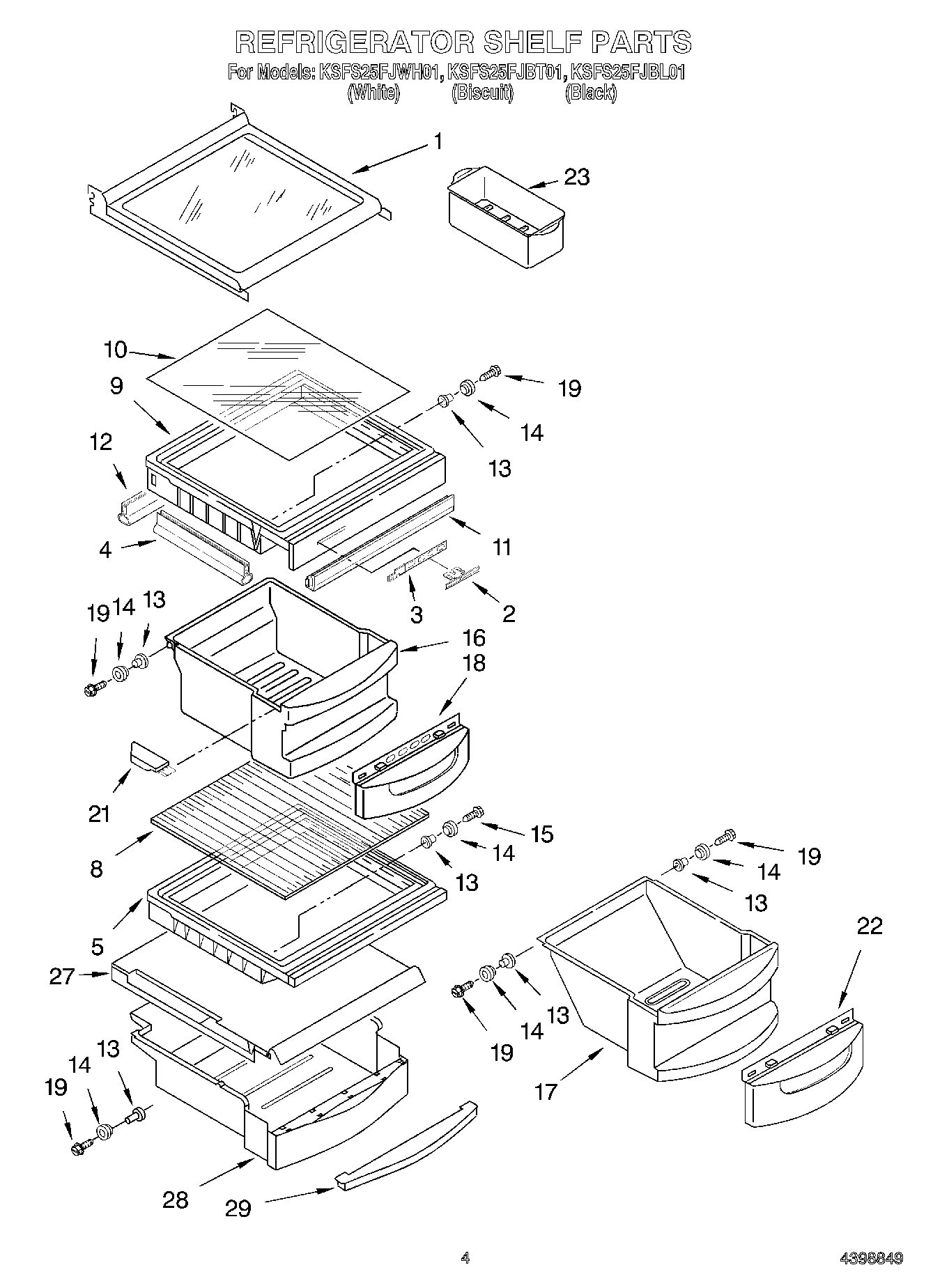 03 - REFRIGERATOR SHELF