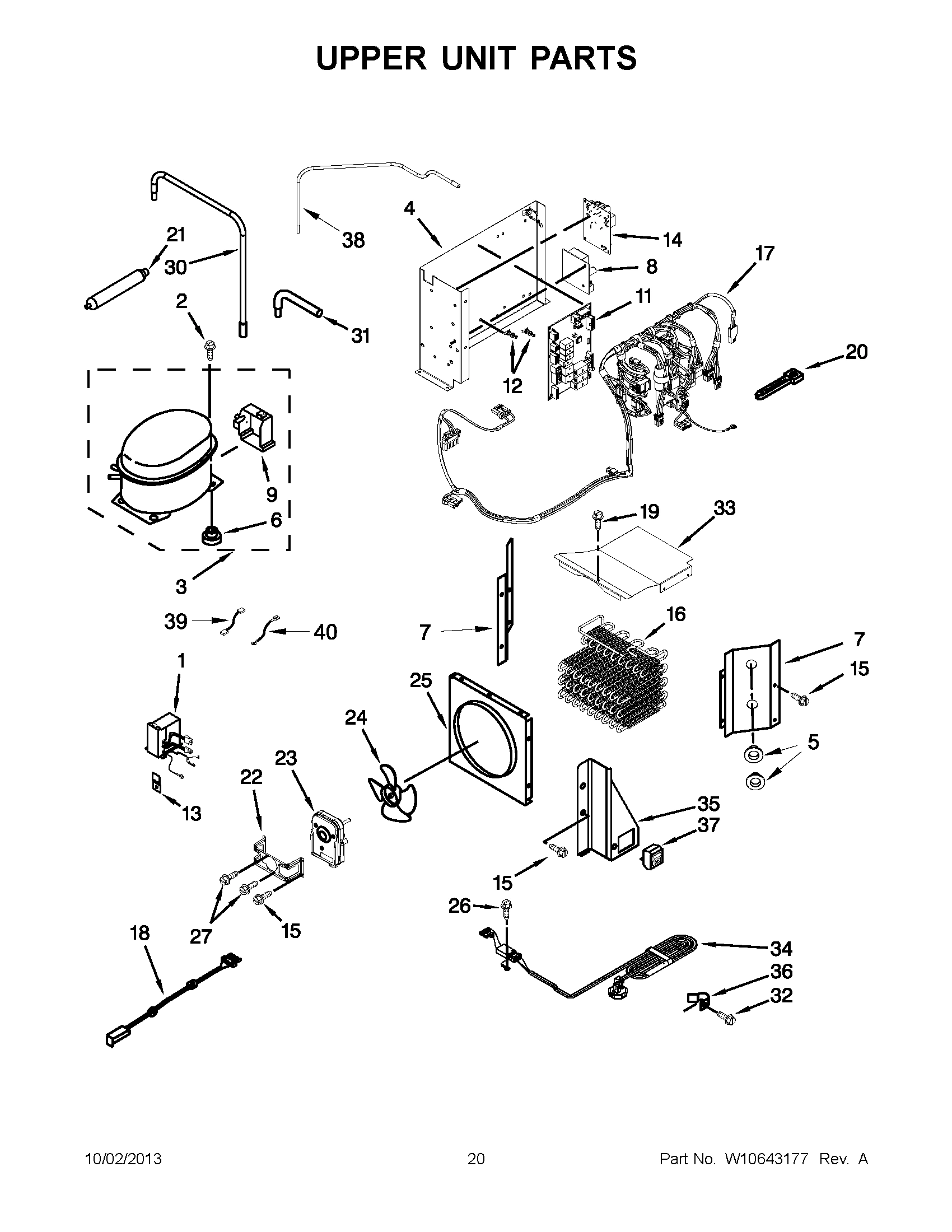 11 - UPPER UNIT PARTS