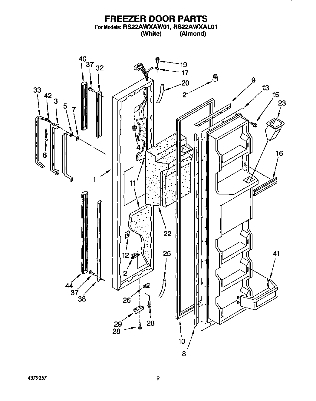 07 - FREEZER DOOR