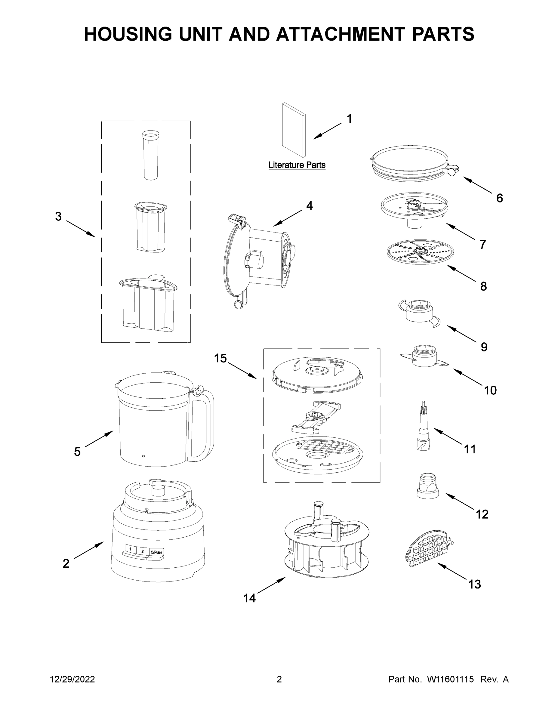 02 - HOUSING UNIT AND ATTACHMENT PARTS