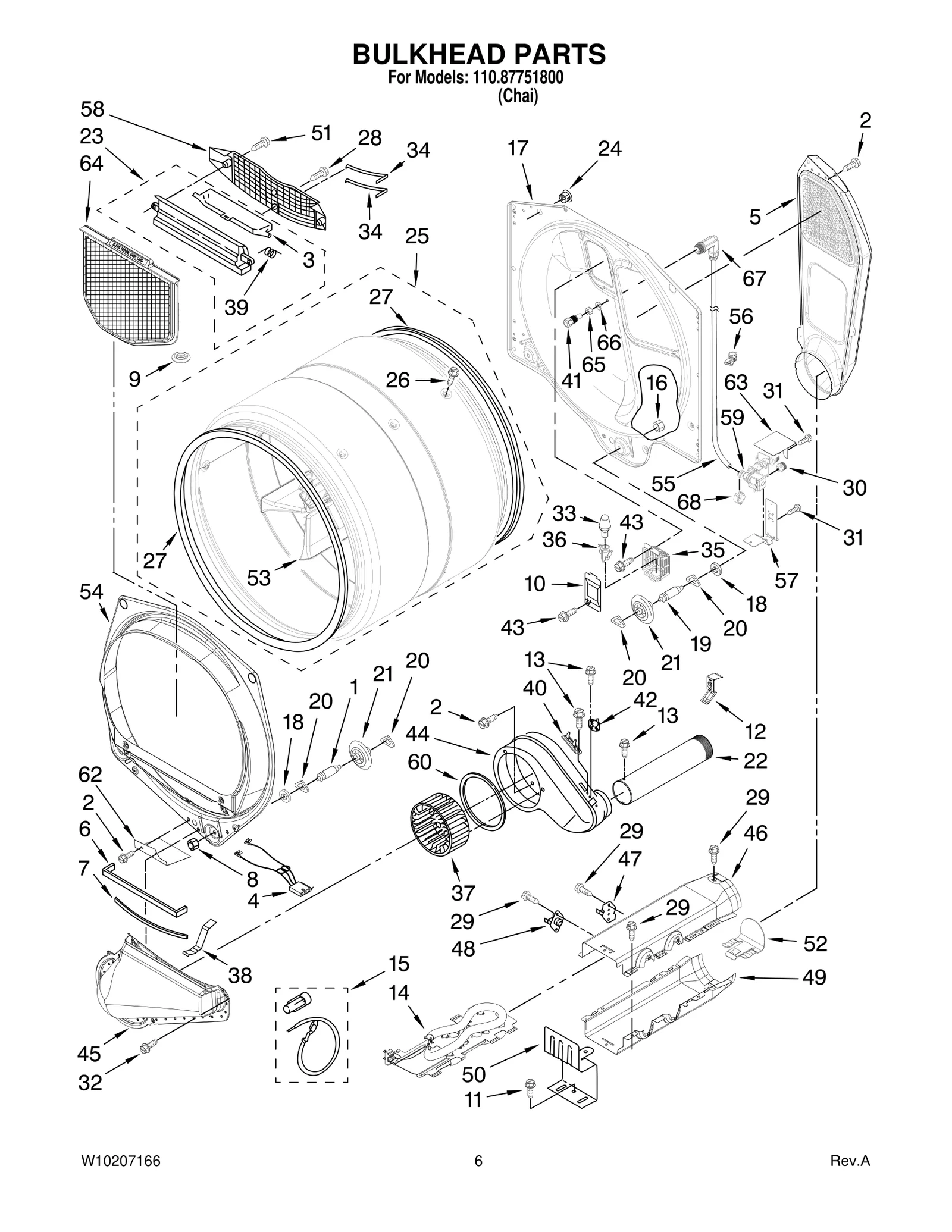 BULKHEAD PARTS