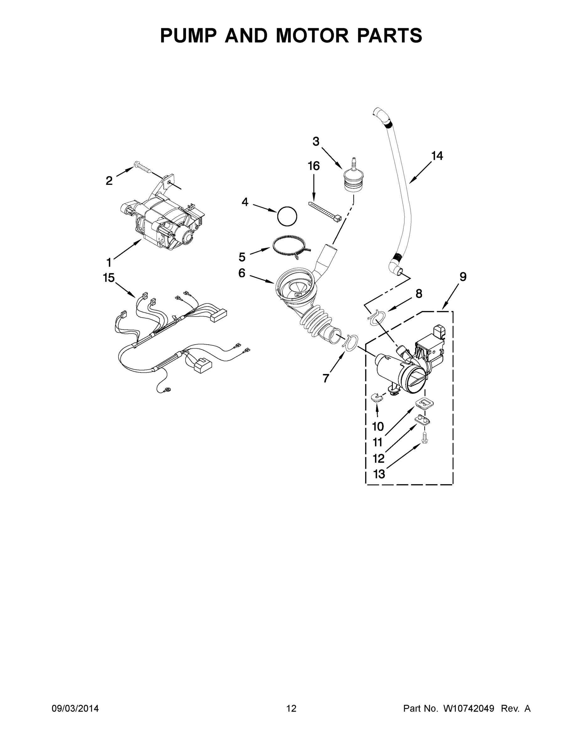 07 - PUMP AND MOTOR PARTS