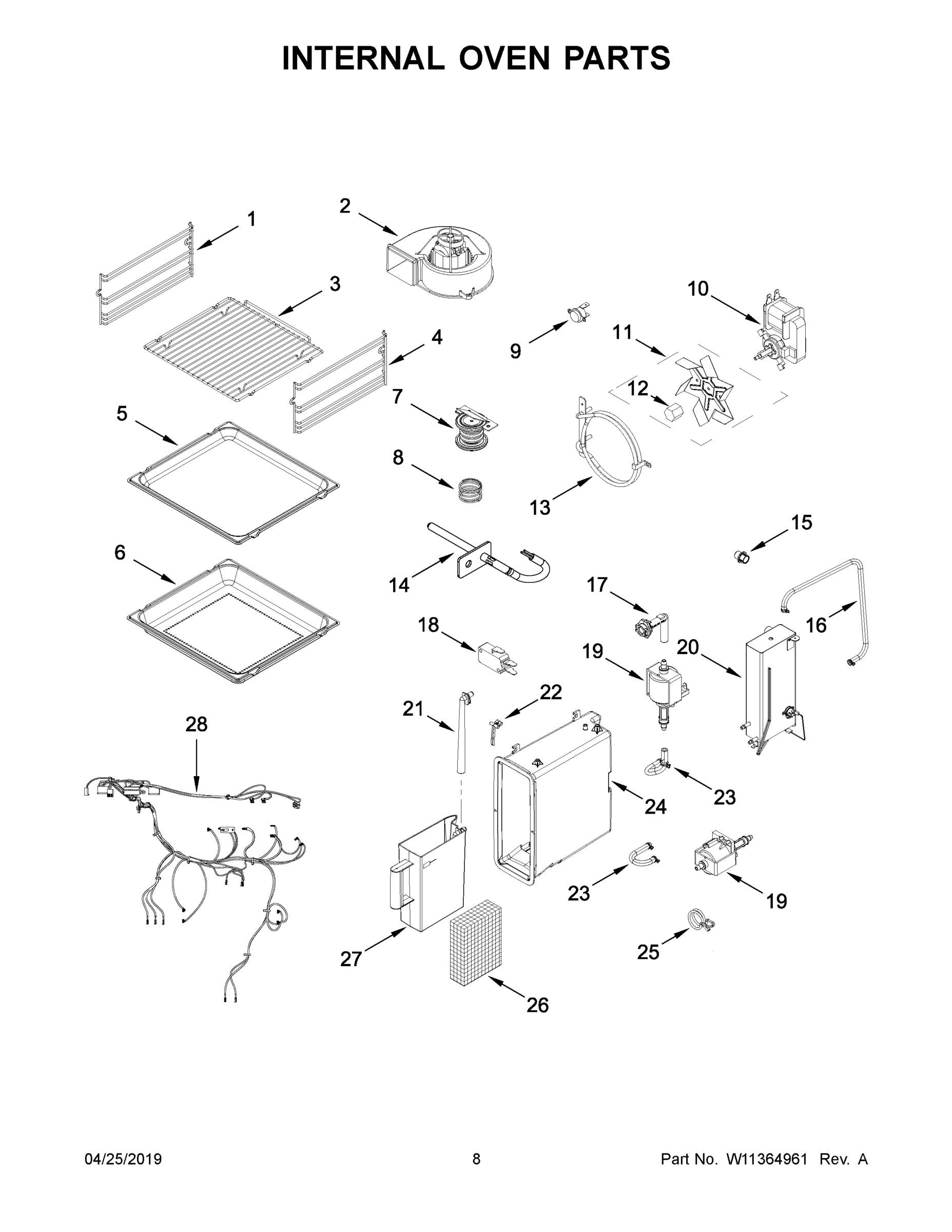 05 - INTERNAL OVEN PARTS