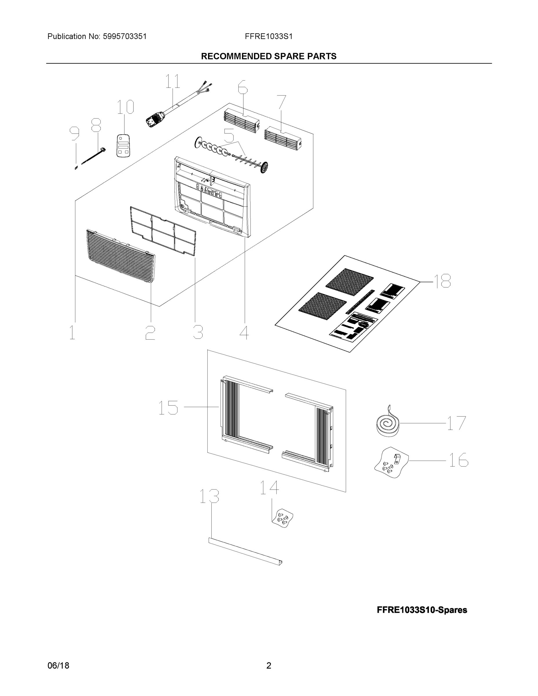 02 - RECOMMENDED SPARE PARTS