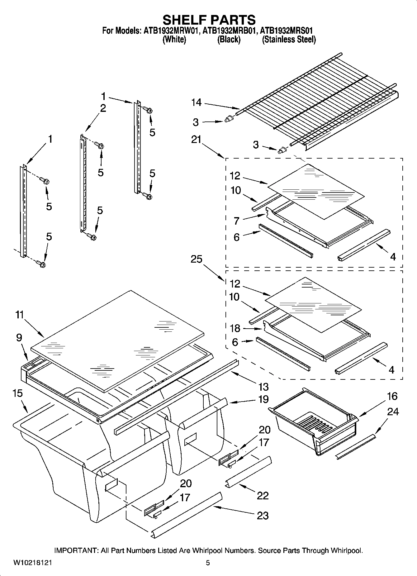 03 - SHELF PARTS